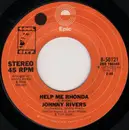 7inch Vinyl Single - Johnny Rivers - Help Me Rhonda / New Lovers And Old Friends