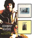 Double CD - Johnny Rivers - L.A. Reggae/Blue Suede Shoes - Slipcase