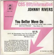 7inch Vinyl Single - Johnny Rivers - You Better Move On