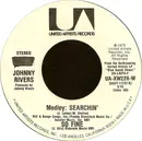 7inch Vinyl Single - Johnny Rivers - Medley: Searchin' / So Fine