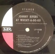 LP - Johnny Rivers - Johnny Rivers At Whiskey-Go-Go