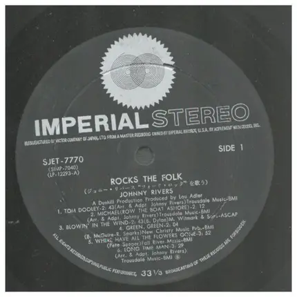 Johnny Rivers - Johnny Rivers Rocks the Folk
