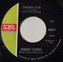 7inch Vinyl Single - Johnny Rivers - Summer Rain / Memory Of The Coming Good