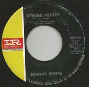 7inch Vinyl Single - Johnny Rivers - The Tracks Of My Tears