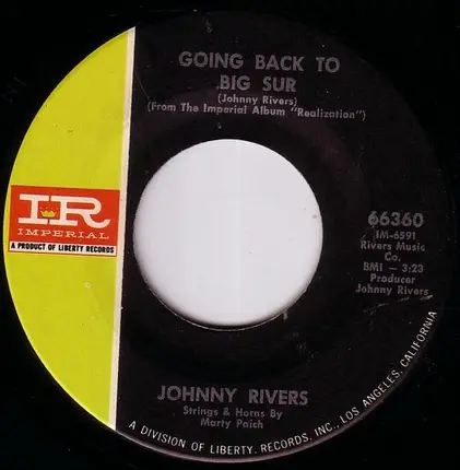 Johnny Rivers - These Are Not My People / Going Back To Big Sur