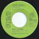 7inch Vinyl Single - Johnny Russell - What A Price / Listening To The Rain - Mono