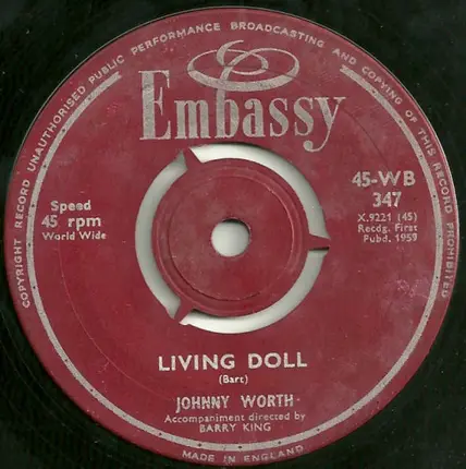 Johnny Worth - Living Doll