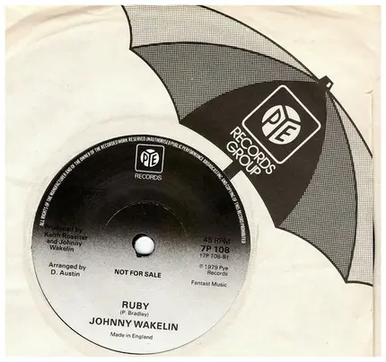 Johnny Wakelin - Grand Theft / Ruby