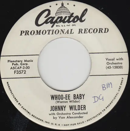 Johnny Wilder - Whoo-Ee Baby