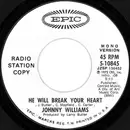 7inch Vinyl Single - Johnny Williams - He Will Break Your Heart