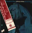 LP - Johnny Winter - About Blues - + OBI, Insert