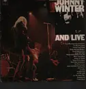 Double LP - Johnny Winter - And/Live - Gatefold