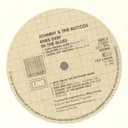 LP - Johnny & The Roccos - Knee Deep In The Blues - white vinyl