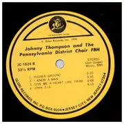 LP - Johnny Thompson and the Pennsylvania District Choir - Look over your shoulder