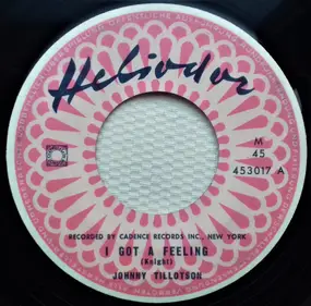 Johnny Tillotson - I Got A Feeling