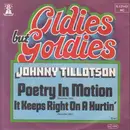 7inch Vinyl Single - Johnny Tillotson - Poetry In Motion / It Keeps Right On A Hurtin'