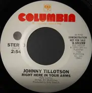 Johnny Tillotson - Right Here In Your Arms