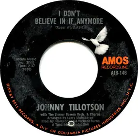 Johnny Tillotson - I Don't Believe In If Anymore