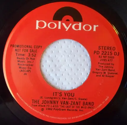 Johnny Van Zant Band - It's You