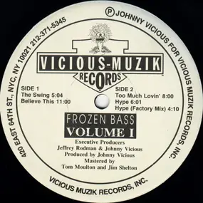 Johnny Vicious - Frozen Bass Volume 1