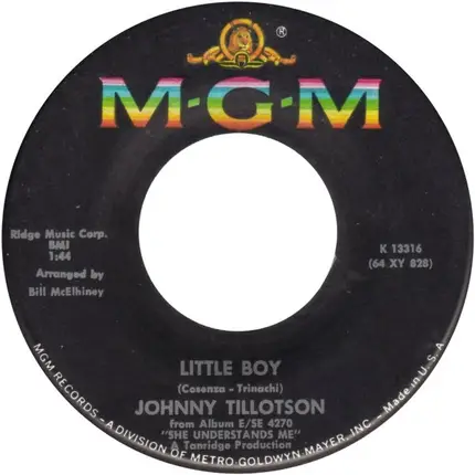 Johnny Tillotson - Angel (Theme From Walt Disney's "Those Calloways")