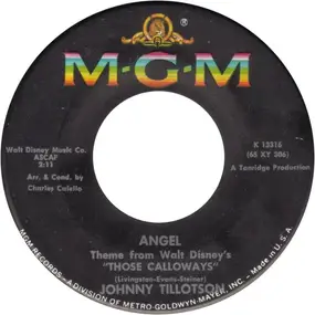 Johnny Tillotson - Angel (Theme From Walt Disney's "Those Calloways")