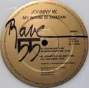 12inch Vinyl Single - Johnny W. - My Name Is Tarzan - Clear White Vinyl