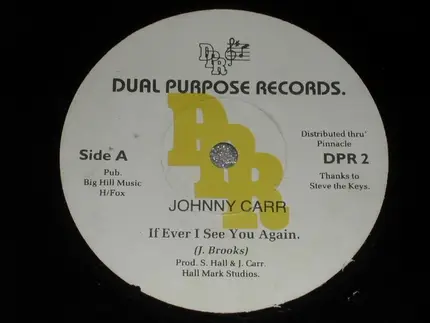 Johnny Carr - If Ever I See You Again