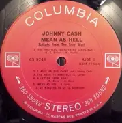 LP - Johnny Cash - Mean As Hell ! - Ballads From The True West