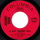 7inch Vinyl Single - Johnny Cash - A Boy Named Sue / San Quentin