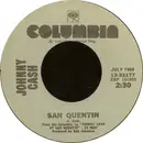 7inch Vinyl Single - Johnny Cash - A Boy Named Sue / San Quentin