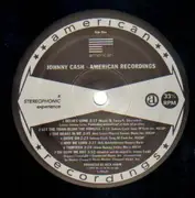 LP - Johnny Cash - American Recordings