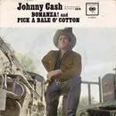 7inch Vinyl Single - Johnny Cash - Bonanza! / Pick A Bale O' Cotton