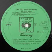 LP - Johnny Cash - Five Feet High And Rising