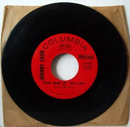 Johnny Cash - Flesh And Blood / This Side Of The Law