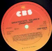 LP - Johnny Cash - Greatest Hits Volume III