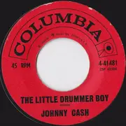 7inch Vinyl Single - Johnny Cash - Little Drummer Boy