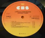 LP - Johnny Cash - Look At Them Beans