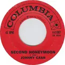 7inch Vinyl Single - Johnny Cash - Second Honeymoon / Honky-Tonk Girl