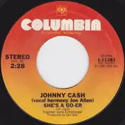 7inch Vinyl Single - Johnny Cash - Song Of The Patriot / She's A Go-Er