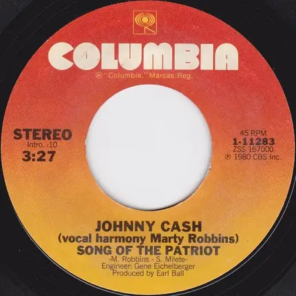 Johnny Cash - Song Of The Patriot