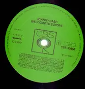 LP - Johnny Cash - Welcome To Europe
