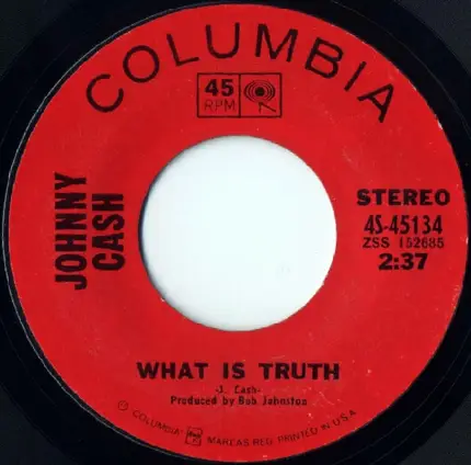 Johnny Cash - What Is Truth