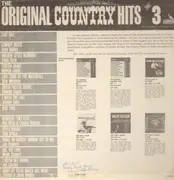 LP - Johnny Cash, Dave Dudley, George Jones a.o. - Original Country Hits #3