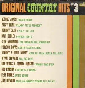 Johnny Cash - Original Country Hits #3