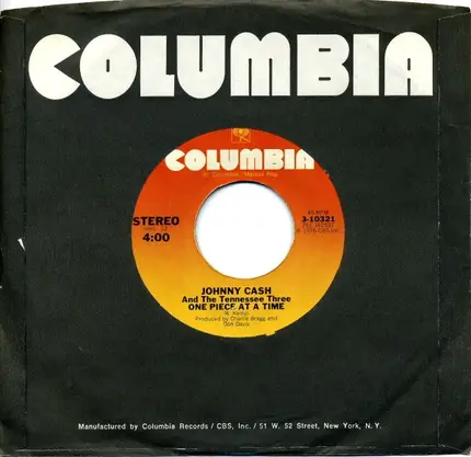 Johnny Cash And The Tennessee Three - One Piece at a Time