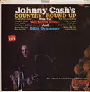 LP - Johnny Cash With The The Wilburn Brothers And Billy Grammer - Country Round-up (The Authentic Sounds Of Country & Western Music)