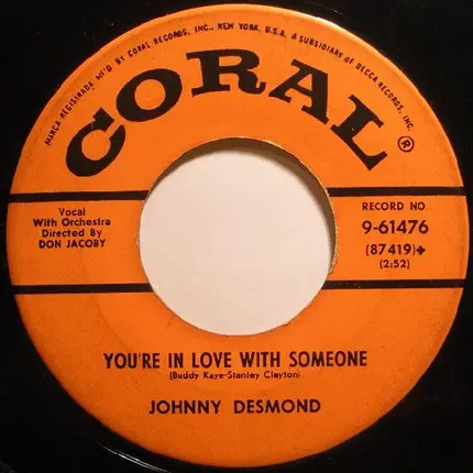 Johnny Desmond - The Yellow Rose Of Texas