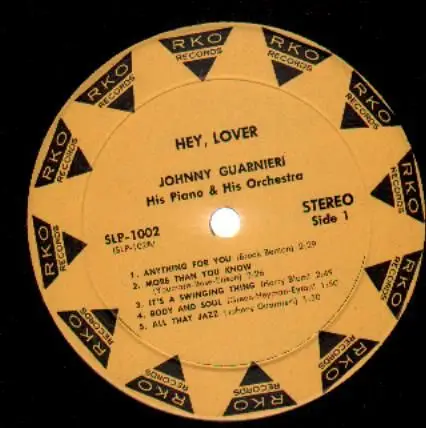 Johnny Guarnieri - Hey, Lover