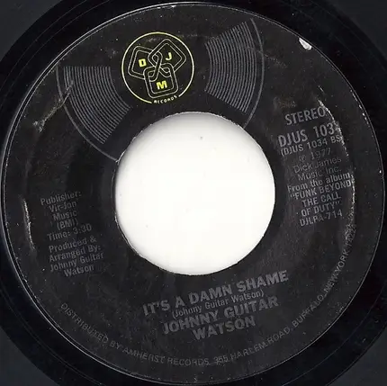 Johnny Guitar Watson - It's A Damn Shame